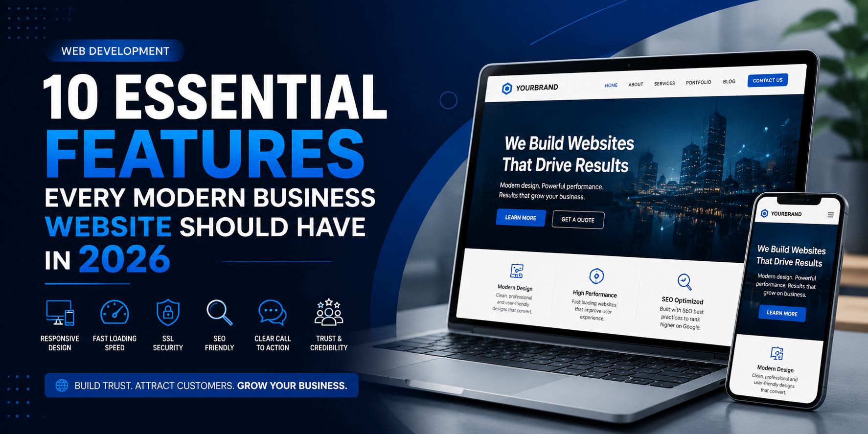 10 Essential Features Every Modern Business Website Should Have in 2026